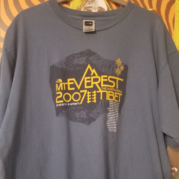 the north face mt everest t shirt